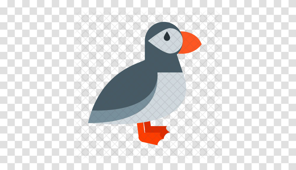 Puffin Bird Icon Of Flat Style Puffin Icon, Animal Transparent Png
