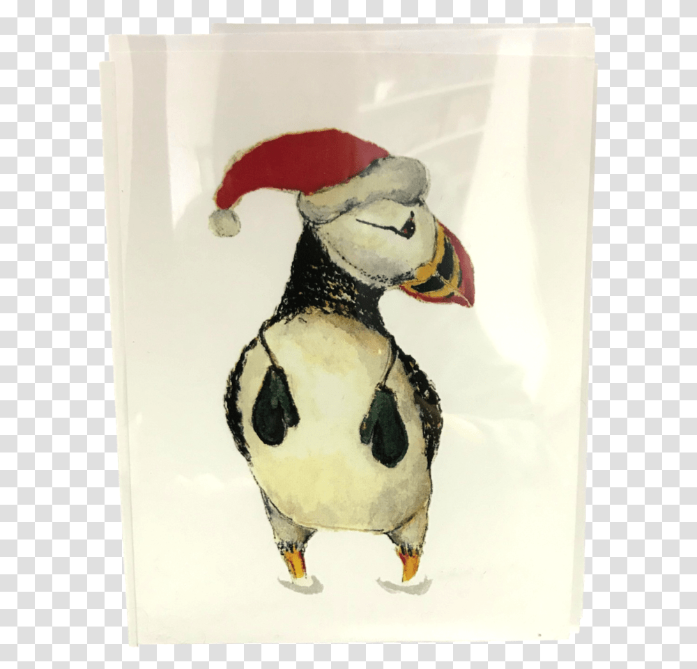 Puffin Christmas Card 5 Pack Assorted Atlantic Puffin, Animal, Bird, Penguin, Snowman Transparent Png