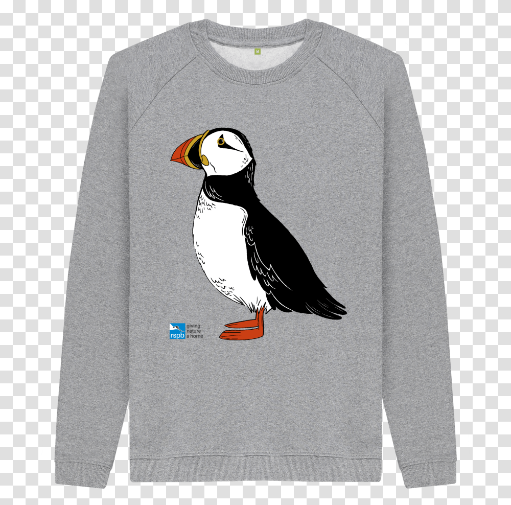 Puffin Sweater, Sleeve, Clothing, Apparel, Long Sleeve Transparent Png