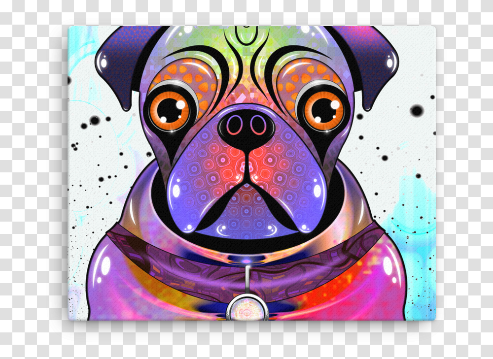 Pug, Advertisement, Monitor Transparent Png