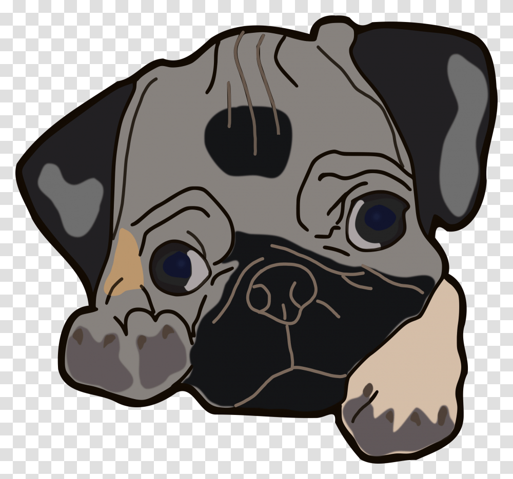 Pug Clipart, Mammal, Animal, Dog, Pet Transparent Png