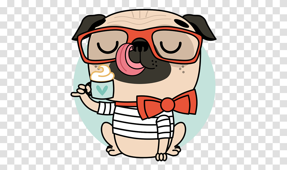 Pug, Costume, Face, Performer, Sunglasses Transparent Png