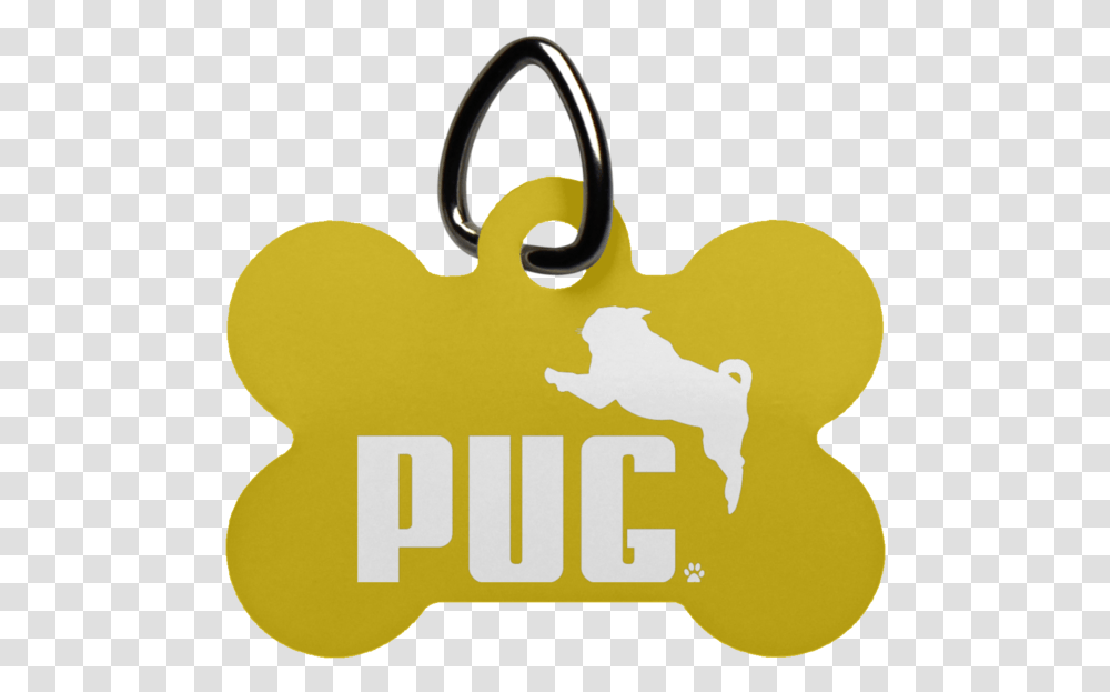 Pug Dog Bone Pet Tag Pet Tag, Label, Number Transparent Png