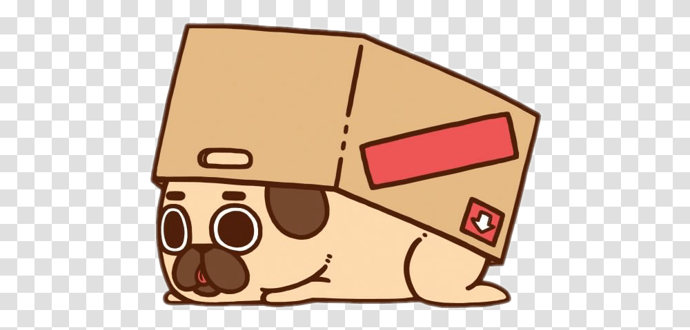 Pug Drawing Cute Heart 571x418 Clipart Download Puglie Pug, Cardboard, Carton, Box, Weapon Transparent Png