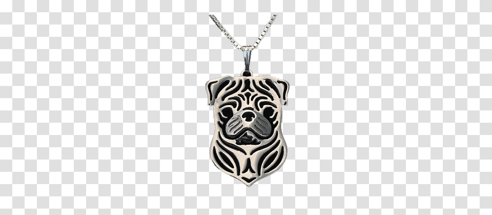 Pug Face Necklace Face Pug Life And Dog, Pendant, Locket, Jewelry, Accessories Transparent Png