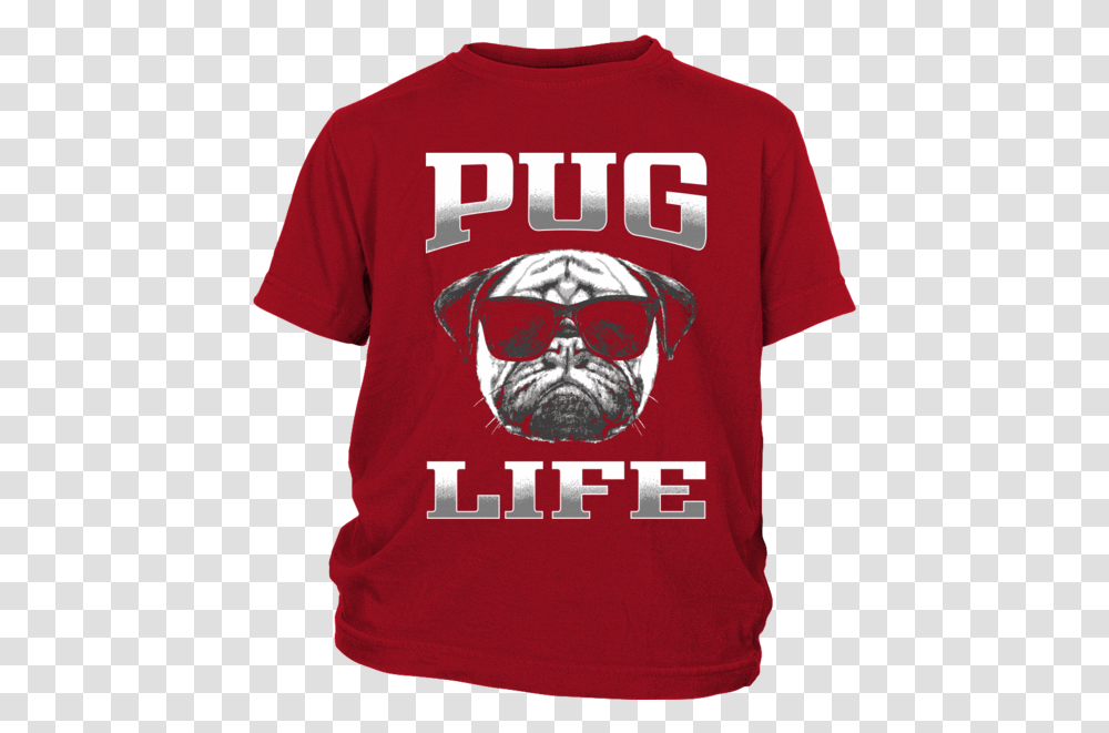 Pug Life 2 Kids T Shirt Active Shirt, Apparel, T-Shirt, Sleeve Transparent Png