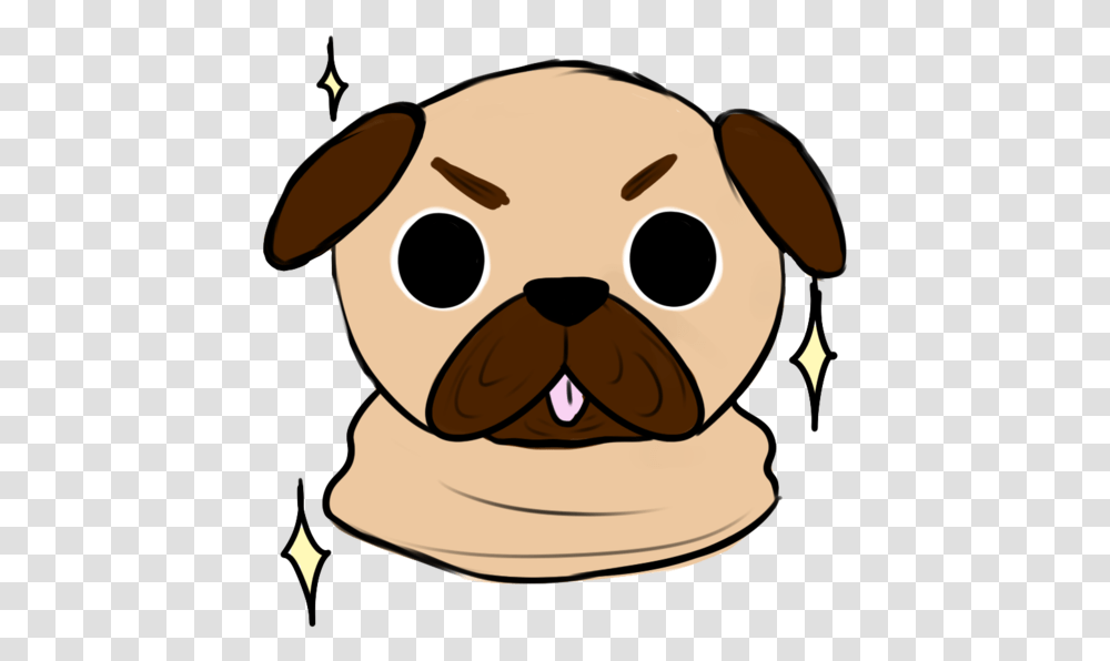 Pug Love Pugs Dogs Pug Clipart Full Size Discord Puppy Emotes, Label, Text, Mammal, Animal Transparent Png