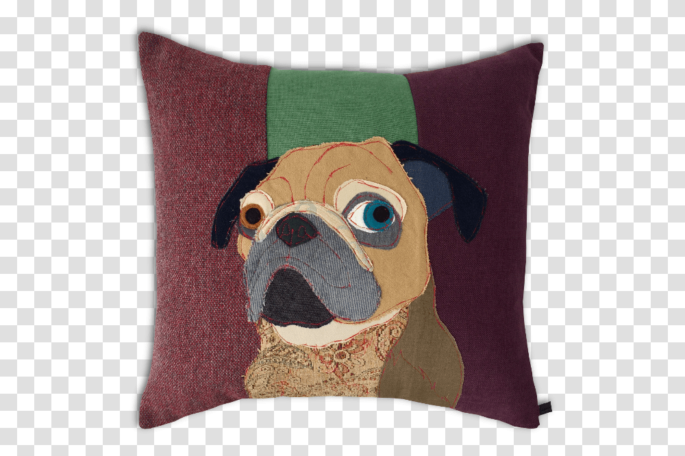 Pug, Pillow, Cushion Transparent Png