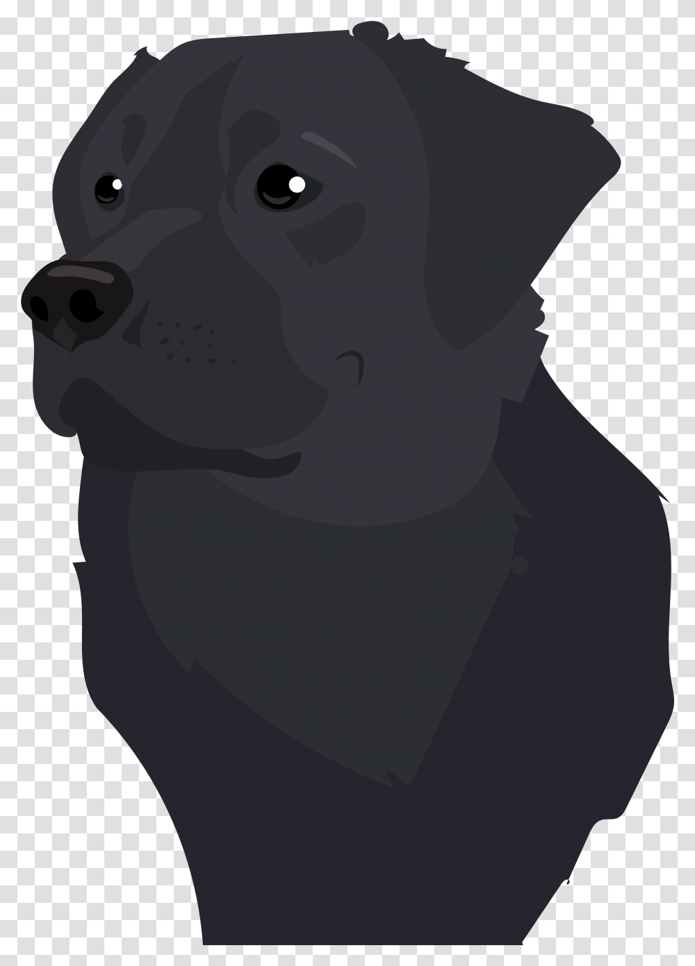 Pug Vector Illustration, Snout, Silhouette, Mammal, Animal Transparent Png