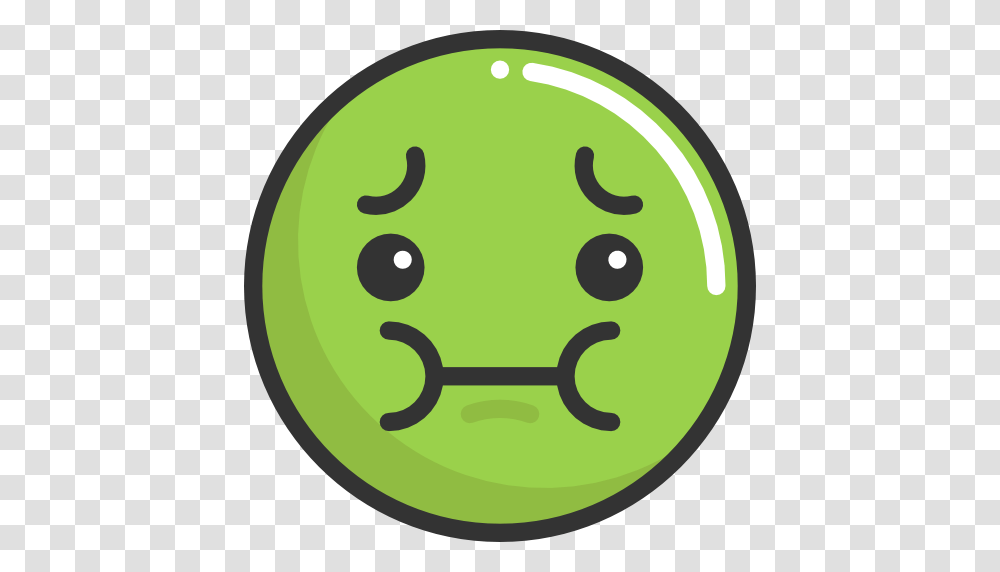 Puke Emoji Image, Tennis Ball, Sport, Sports, Logo Transparent Png