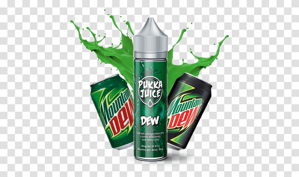 Pukka Juice Dew 60ml Shortfill Pukka Juice Dew, Bottle, Cosmetics, Tin, Can Transparent Png