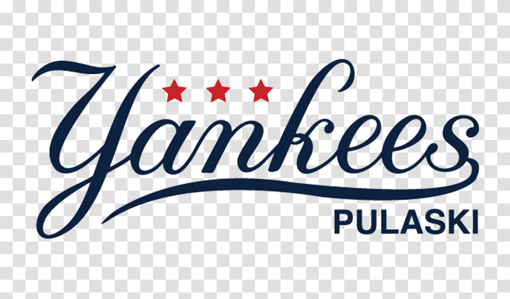 Pulaski Yankees Logo Symbol Meaning History And Evolution, Label, Calligraphy, Handwriting Transparent Png