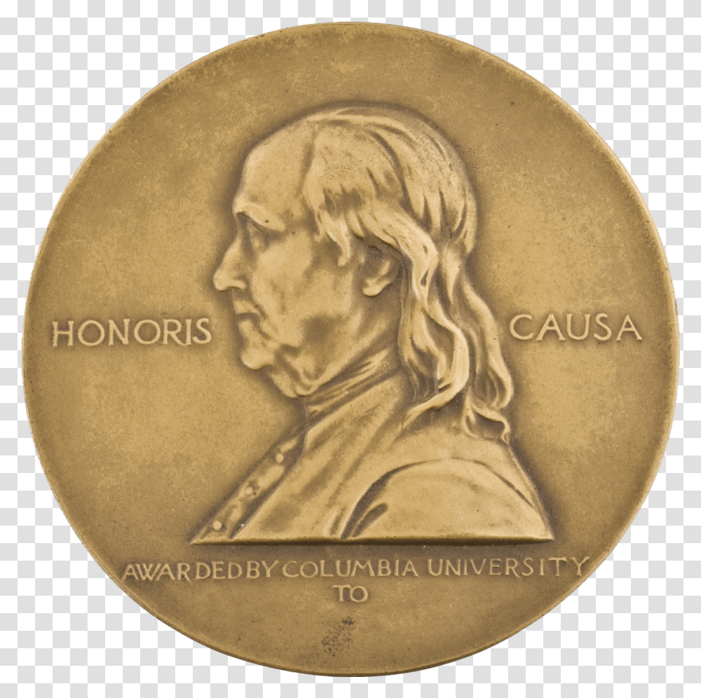 Pulitzer Medal Pulitzer Prize New York Times, Gold, Coin, Money, Gold Medal Transparent Png