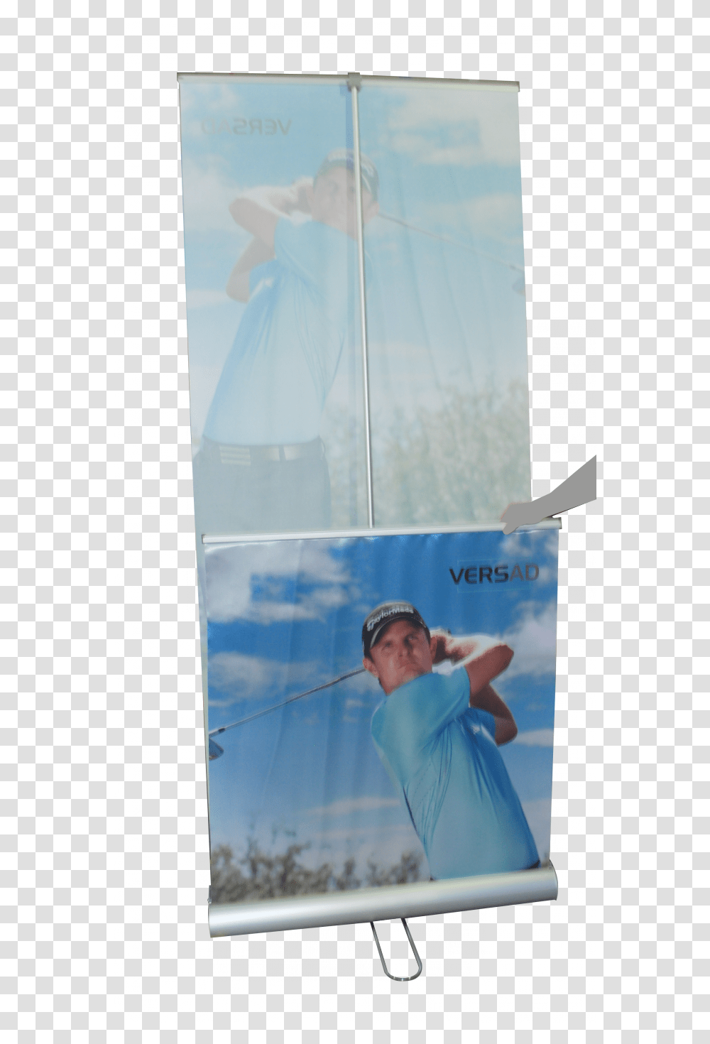 Pull Up Vertical Retractable Banner Double Sided Sail, Person, Human, Sport, Sports Transparent Png