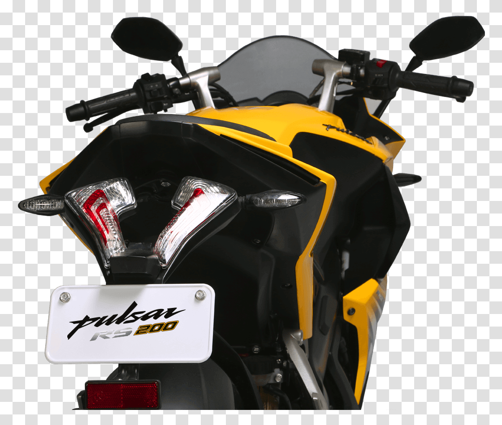 Pulsar Rs 200 Back Light, Machine, Motor, Motorcycle, Vehicle Transparent Png