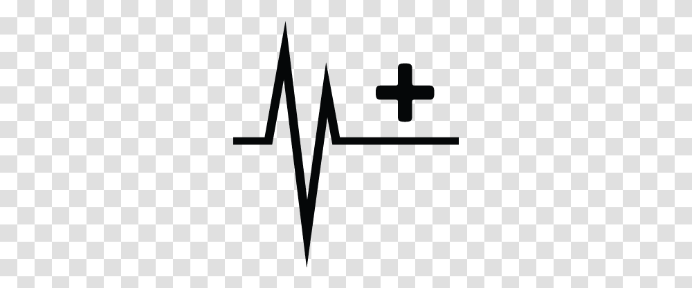 Pulse Cardiogram Heart Rate Heartbeat Icon, Cross, Logo, Trademark Transparent Png