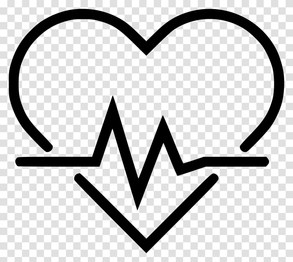 Pulse Sports And Health Icon, Stencil, Heart Transparent Png