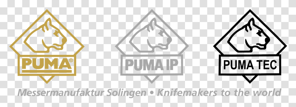 Puma Gmbh Ip Solingen Puma Knives, Triangle, Logo, Trademark Transparent Png