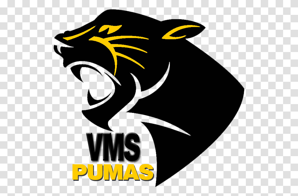 Puma Logo Clipart Head Black Panther, Floral Design, Pattern Transparent Png