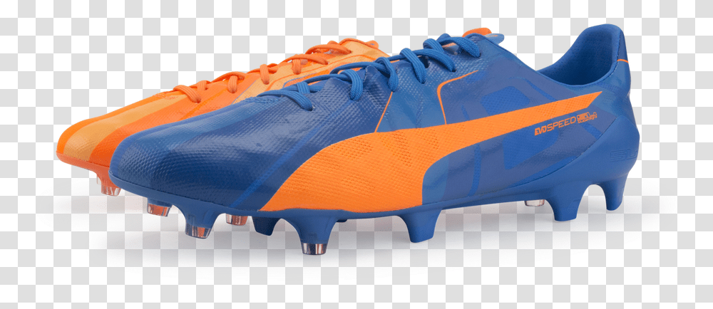 Puma Men's Evospeed Sl H2h Fg Orange Clown Fishelectric Soccer Cleat, Apparel, Shoe, Footwear Transparent Png
