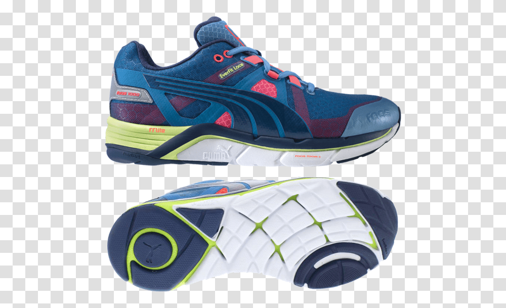 Puma Race 1000 Shoes, Footwear, Apparel, Running Shoe Transparent Png