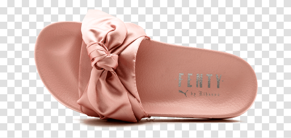 Puma Rihanna Fenty Bow Slide Puma, Clothing, Apparel, Footwear, Shoe Transparent Png