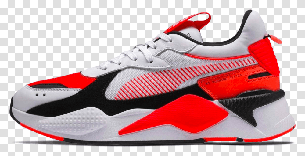 Puma Rs X Red, Shoe, Footwear, Apparel Transparent Png