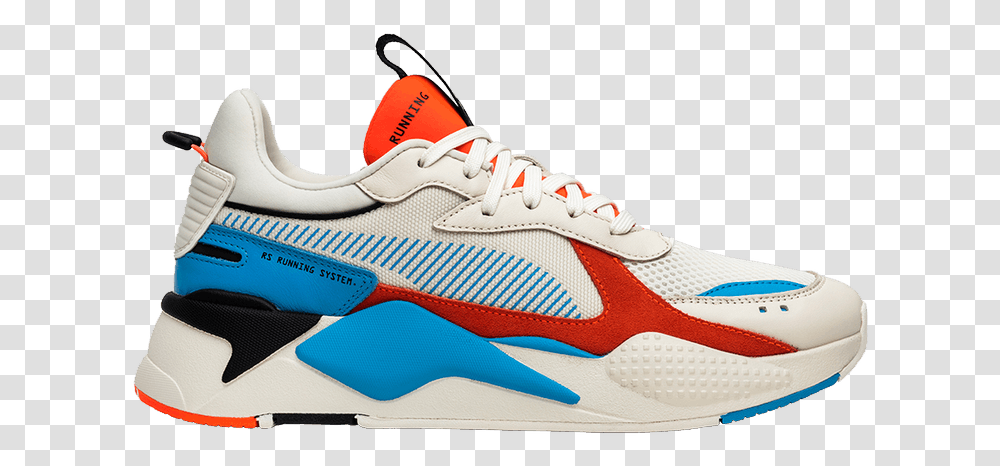 Puma Rs X Reinvention Whisper White Red Blast Me, Shoe, Footwear, Apparel Transparent Png