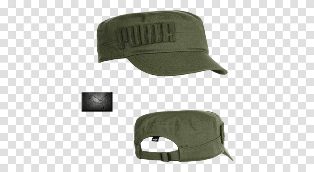 Puma Simon Military Cap Olive Green Olive Green Puma Hat, Apparel, Baseball Cap, Khaki Transparent Png