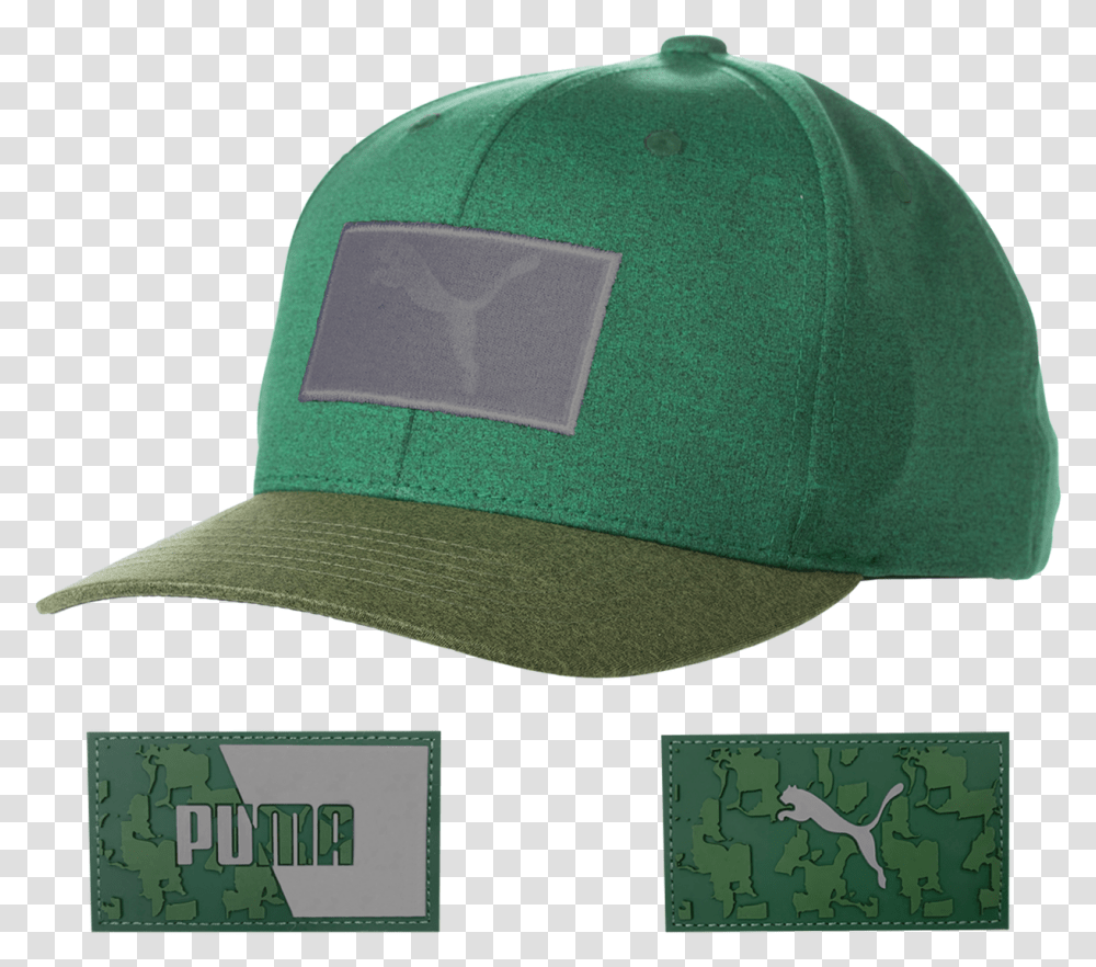 Puma Union Camo Patch Snapback Cap Baseball Cap, Apparel, Hat Transparent Png