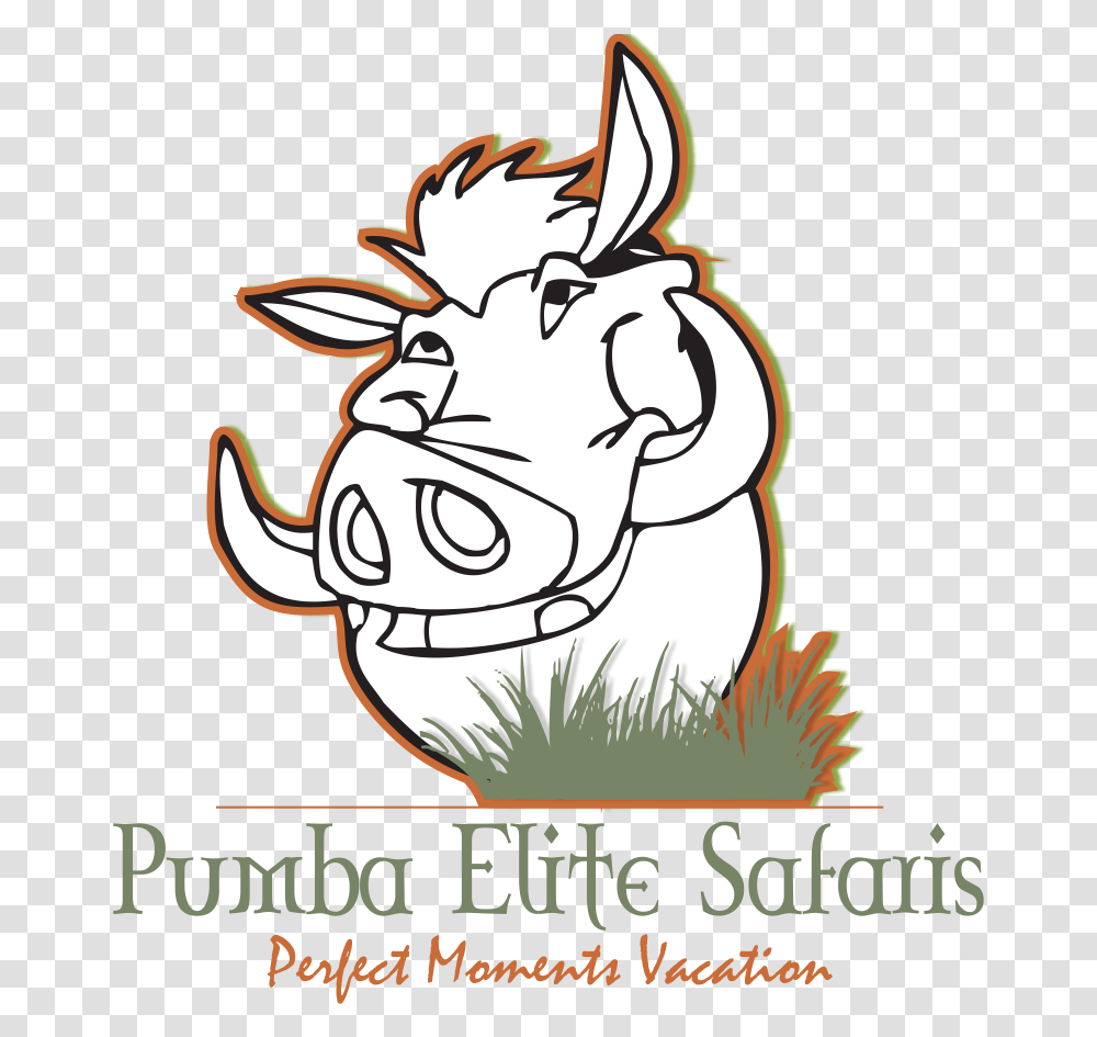 Pumba Elite Safaris Dnganga03 Twitter Cartoon, Paper, Poster, Advertisement, Text Transparent Png