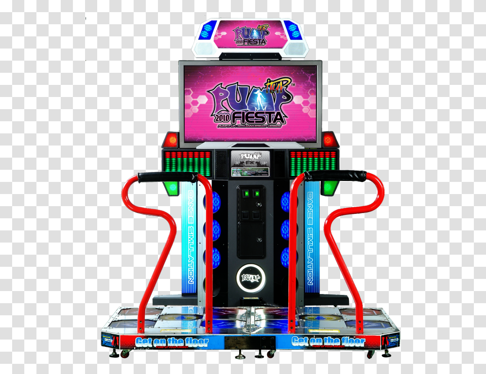 Pump It Up Fiesta 2010 Pump It Up Fiesta Ex Machine, Arcade Game Machine, Gas Pump Transparent Png