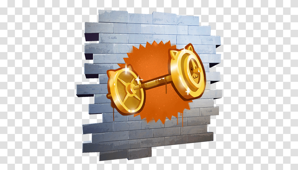Pumping Gold Fortnite Ride The Corn Spray, Machine, Art, Rotor, Coil Transparent Png
