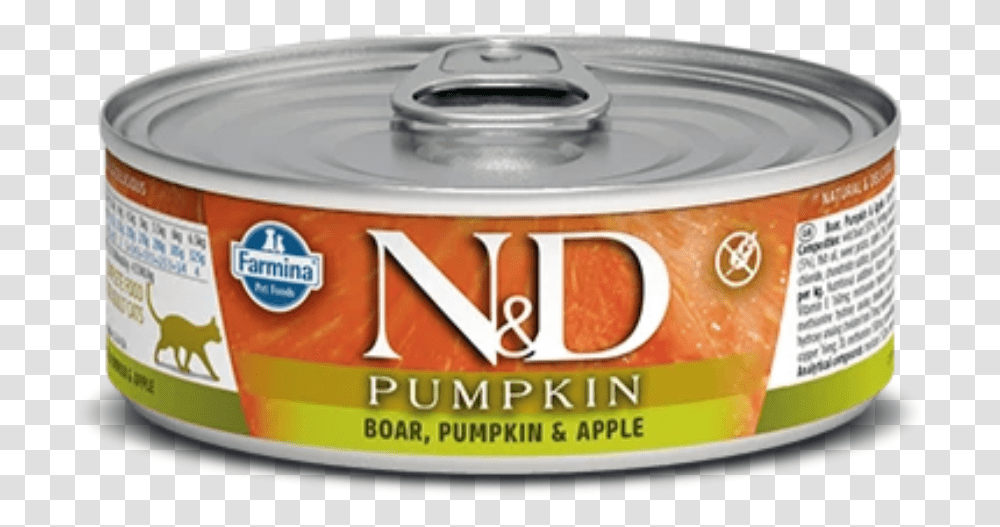 Pumpkin Cat Canned Food Boar Apple 28oz Farmina Pumpkin Food, Tin, Canned Goods, Aluminium Transparent Png