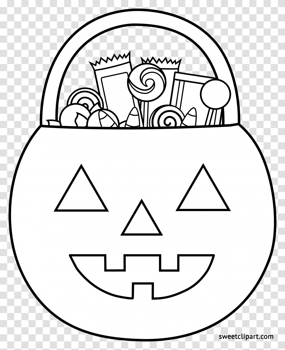 Pumpkin Drawing Candy Clipart Black And White, First Aid, Stencil, Recycling Symbol Transparent Png