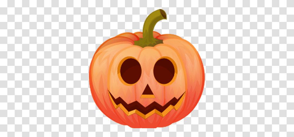 Pumpkin Emoji Sticker, Vegetable, Plant, Food, Halloween Transparent Png