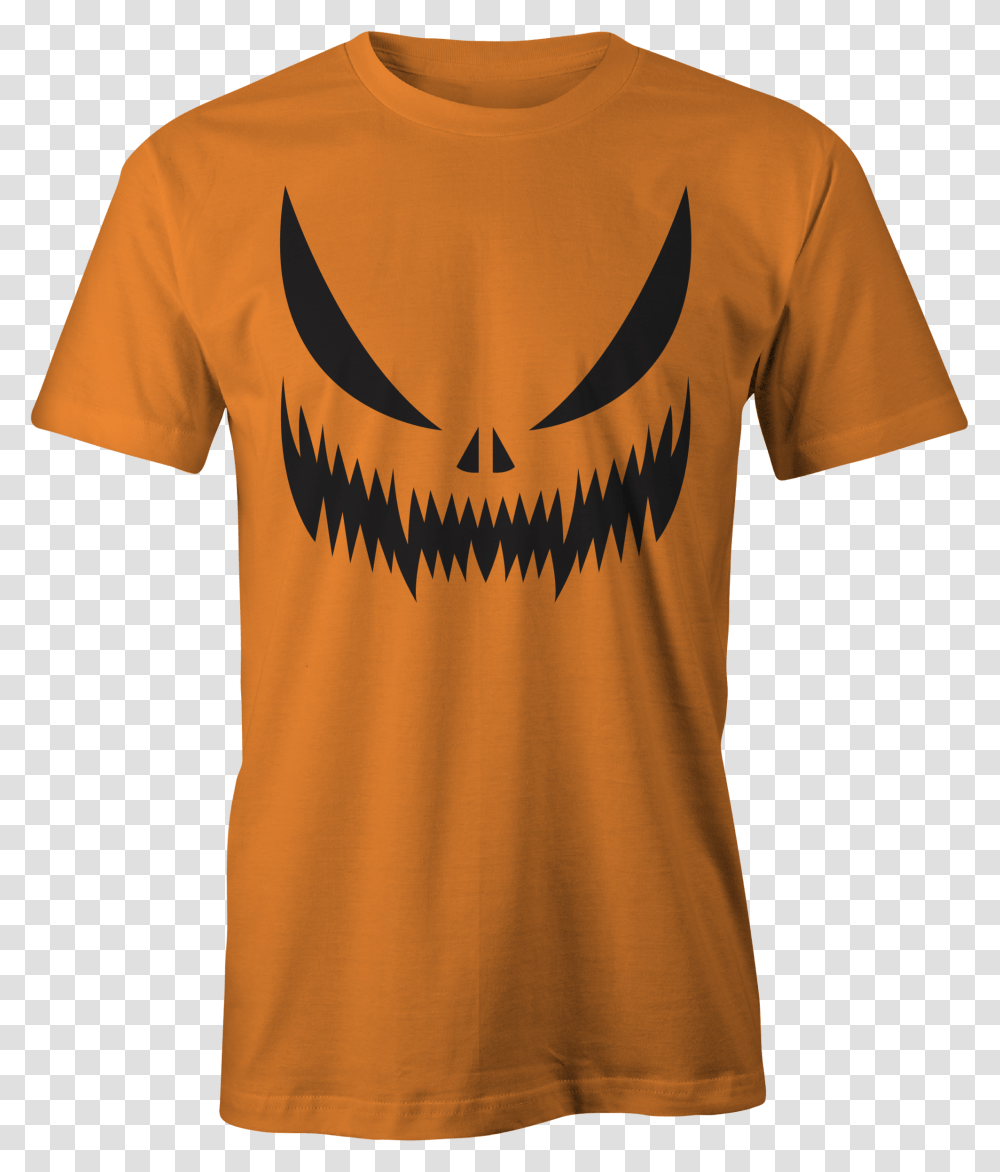 Pumpkin Face Pumpkin Face Shirt, Apparel, T-Shirt, Person Transparent Png