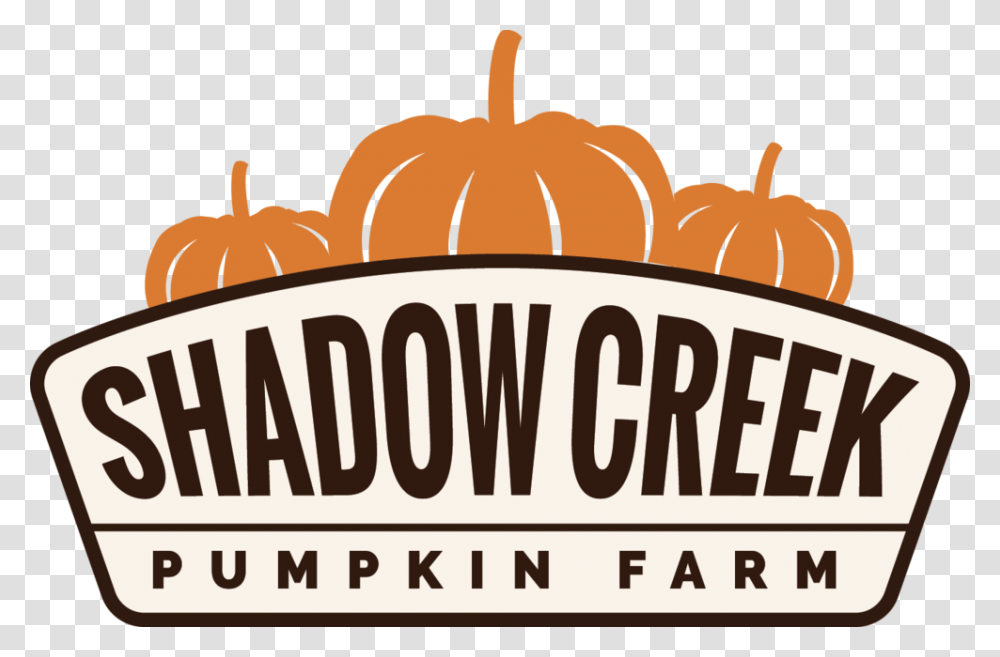 Pumpkin Full Color Logo, Plant, Label, Food Transparent Png