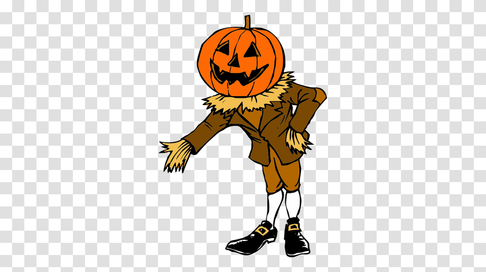 Pumpkin Guy Clip Art, Halloween, Person, Human, Plant Transparent Png