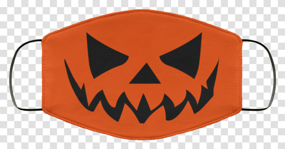 Pumpkin Halloween Cloth Face Mask Girlfriend With Corona The Smiths, Pillow, Cushion, Batman Logo, Symbol Transparent Png