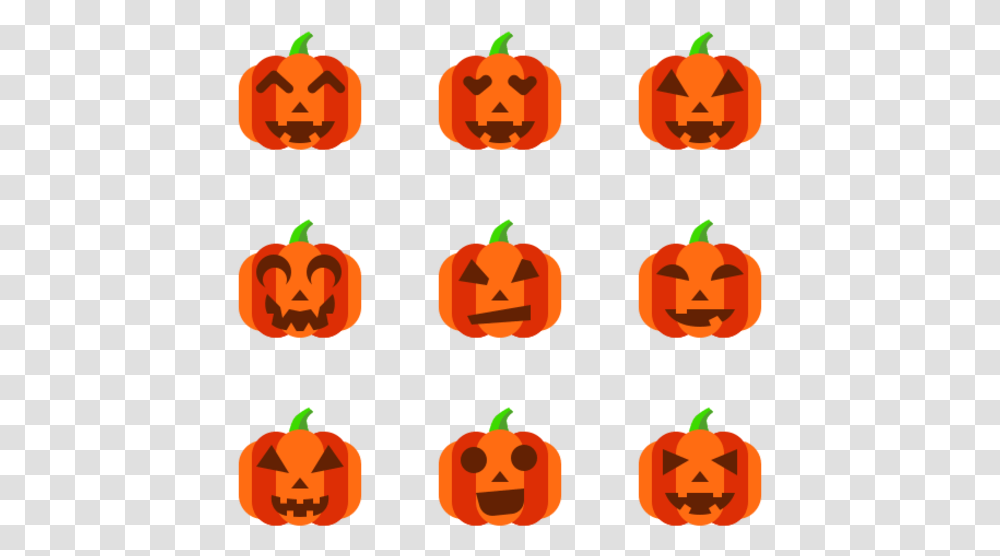 Pumpkin Halloween Icon Transparent Png