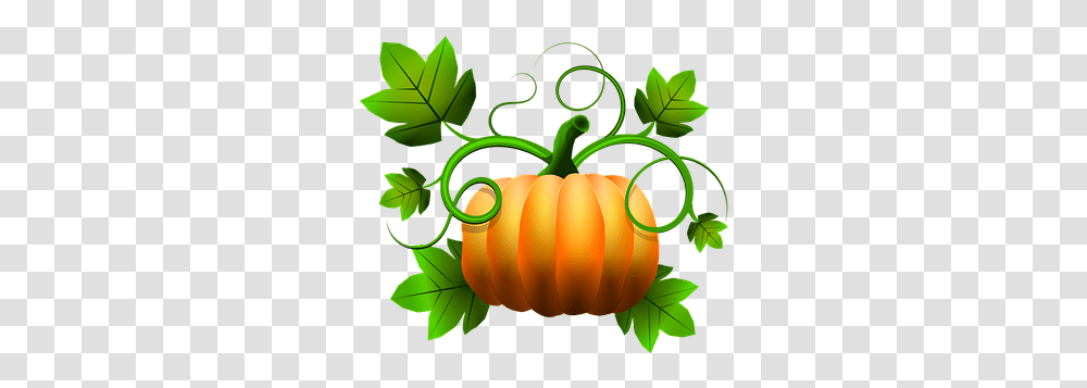 Pumpkin Halloween November Fruits Vegetabl, Plant, Vegetable, Food, Green Transparent Png