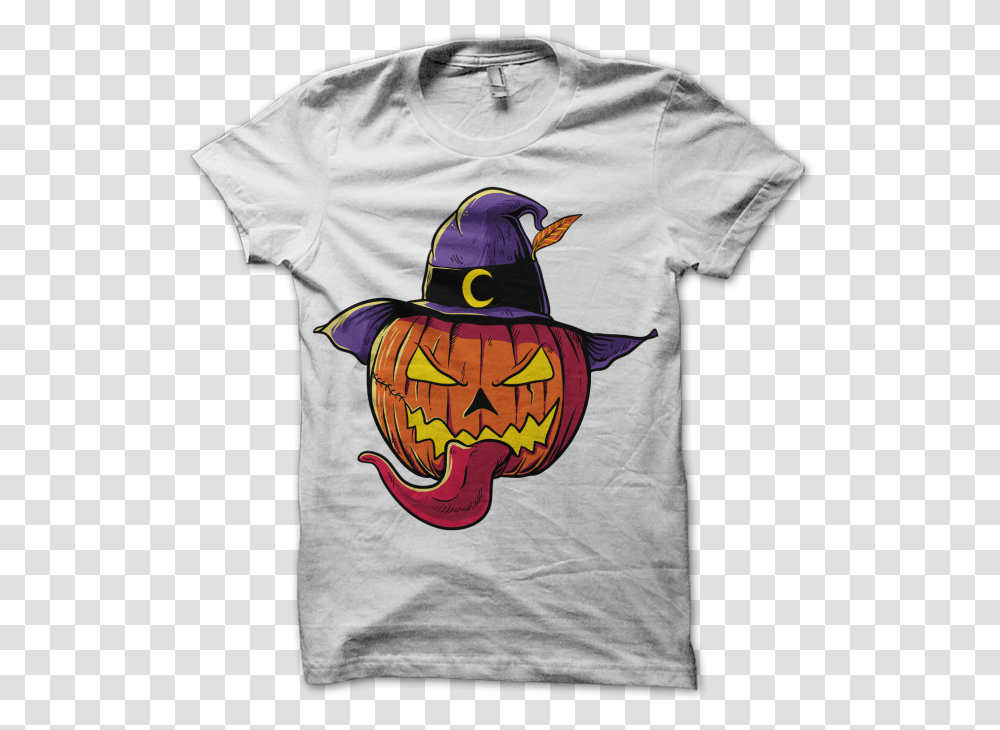 Pumpkin Head Halloween Vector Shirt Design T Shirt Live Your Life, Clothing, Apparel, T-Shirt, Person Transparent Png