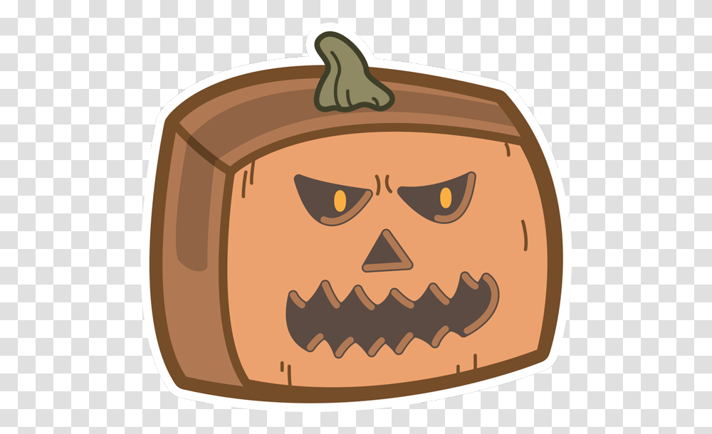 Pumpkin Head, Label, Food, Plant Transparent Png