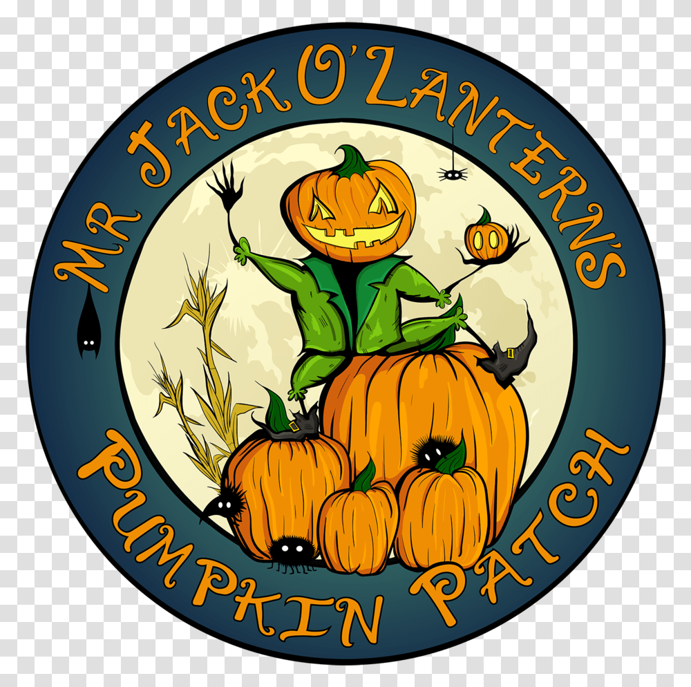 Pumpkin Patch Halloween Costumes Haunted Maze Games And More, Plant, Label, Text, Vegetable Transparent Png