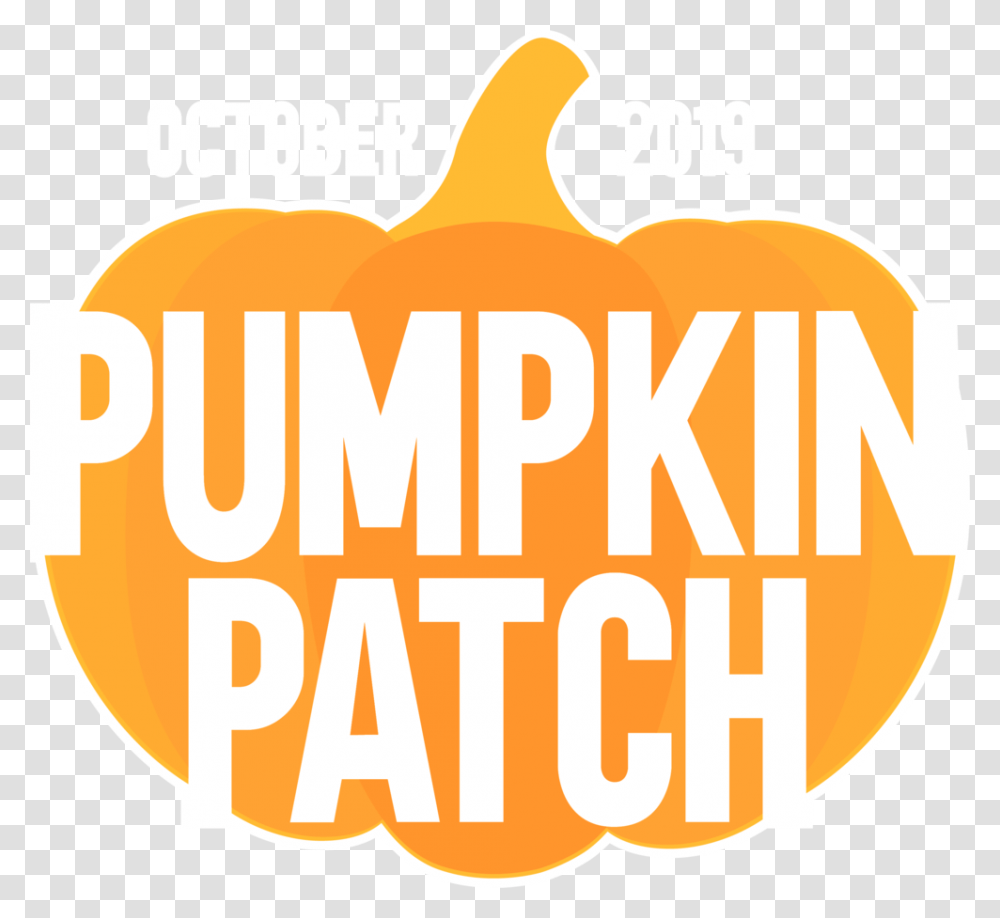 Pumpkin Patch Logo, Plant, Produce, Food Transparent Png