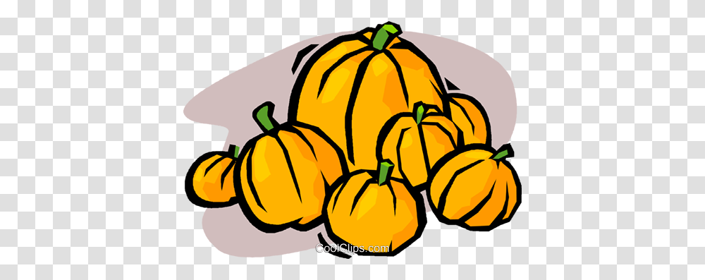 Pumpkin Patch Royalty Free Vector Clip Art Illustration, Plant, Vegetable, Food, Produce Transparent Png