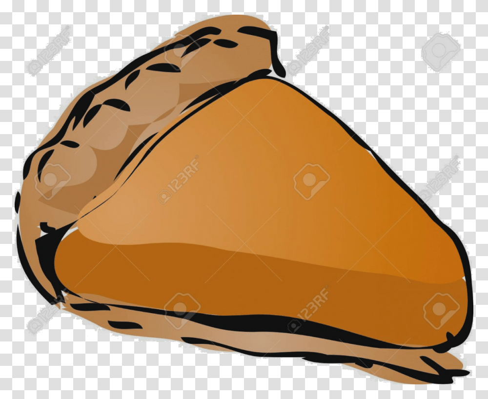 Pumpkin Pie Clipart At Free For Personal Use Pie A La Mode Clipart, Baseball Cap, Food, Bread Transparent Png