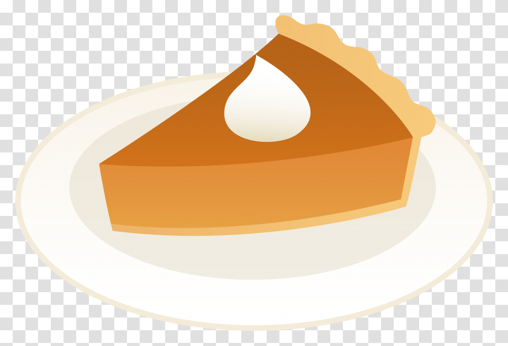 Pumpkin Pie Clipart, Food, Dessert, Cake, Custard Transparent Png