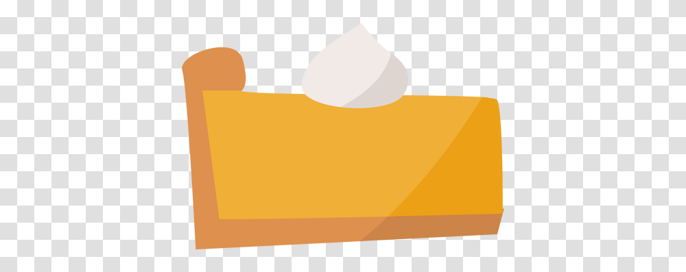 Pumpkin Pie Slice Flat Thanksgiving & Svg Horizontal, Food, Cream, Dessert, Cushion Transparent Png
